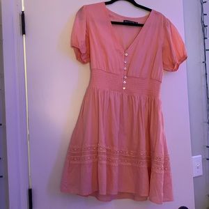 pink crystal doll dress